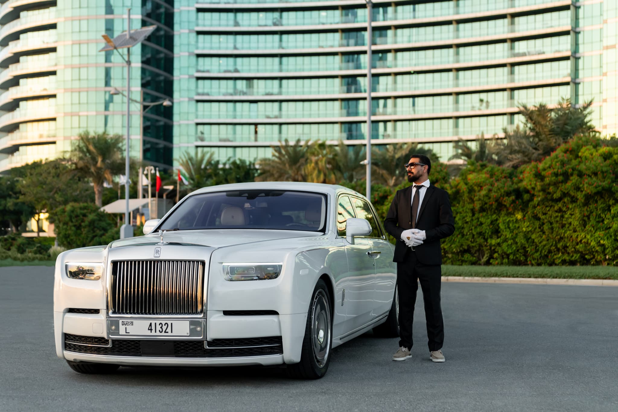 Luxury car in Dubai